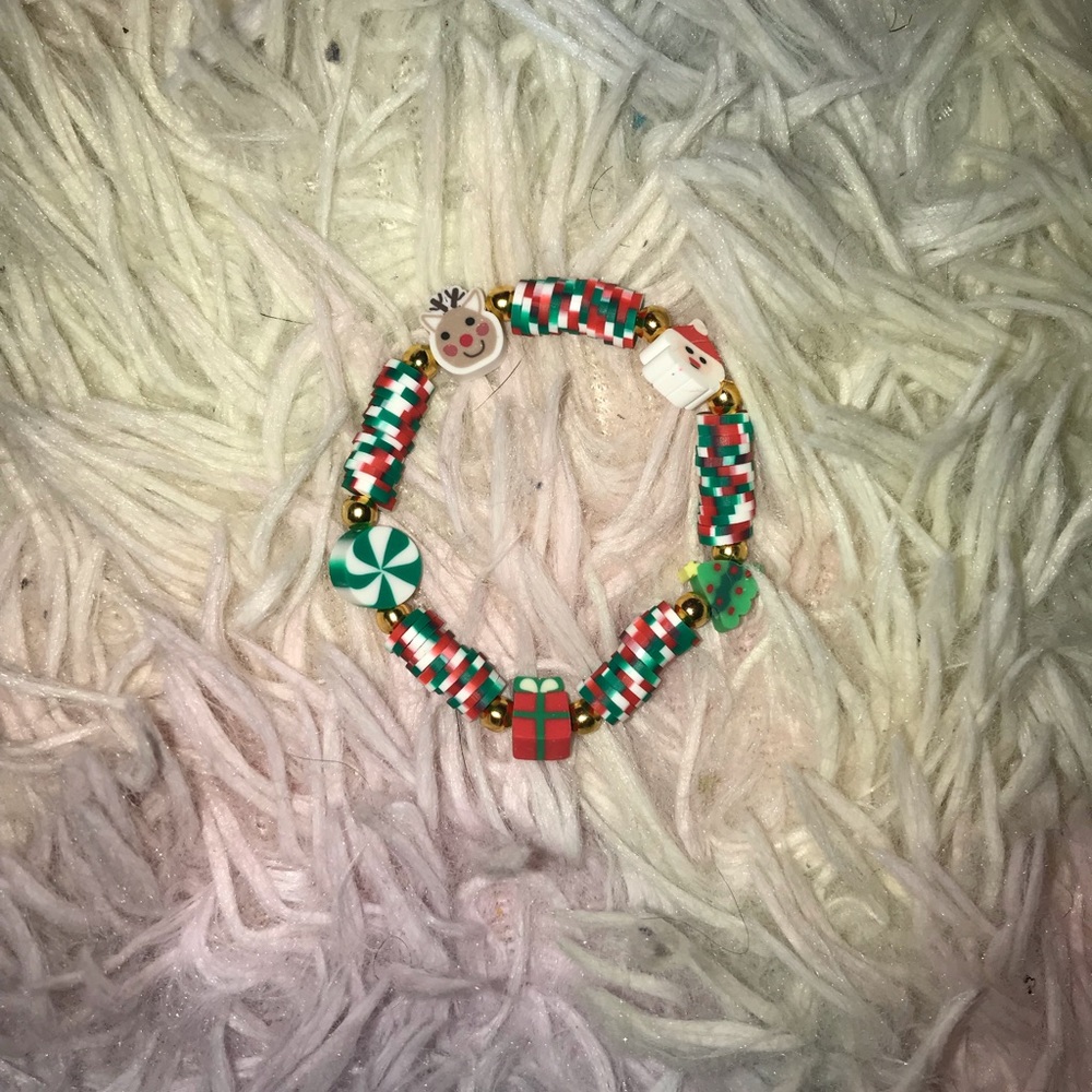 Handmade Little Kids/Toddlers Xmas Bracelet